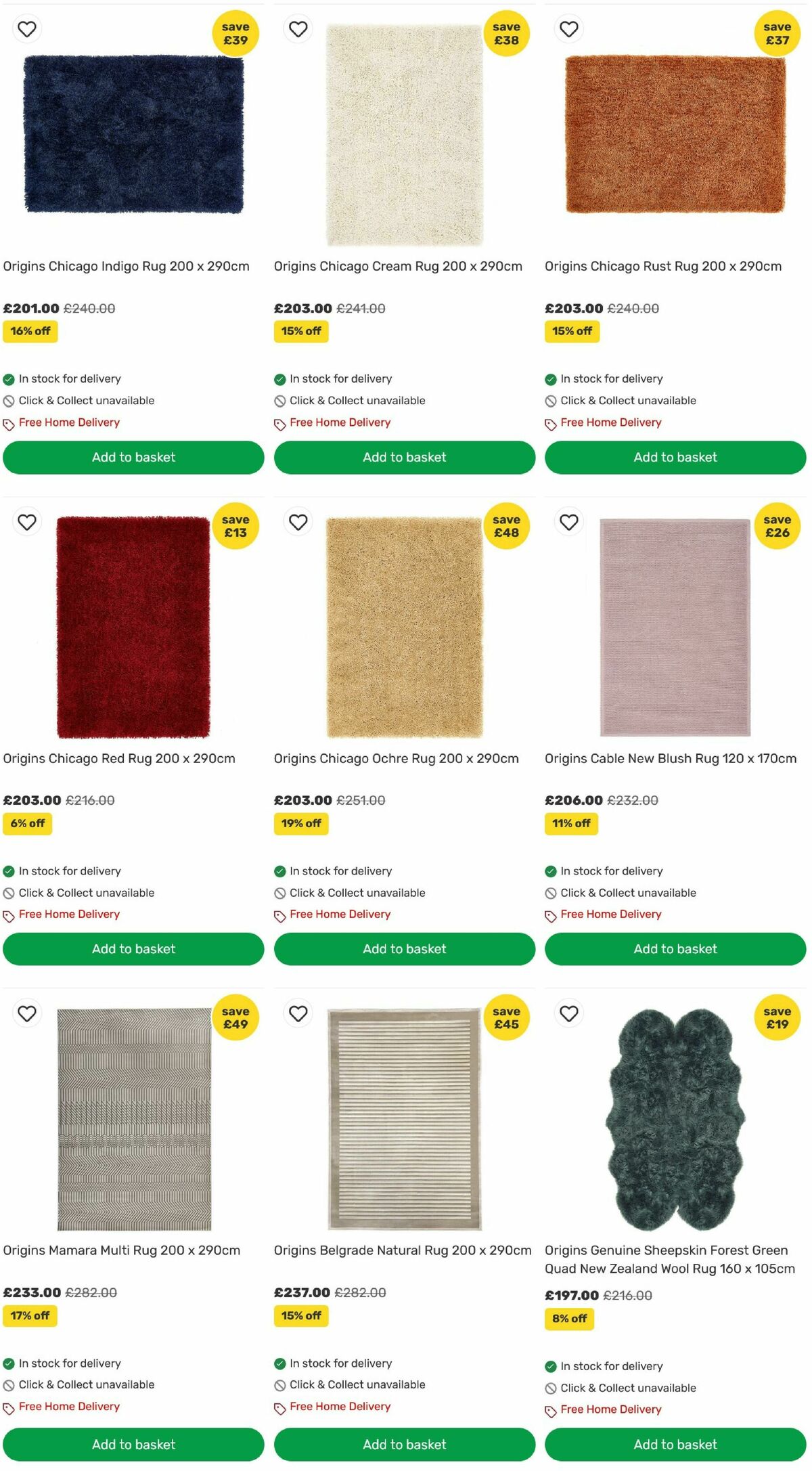 Homebase Offers from 3 July