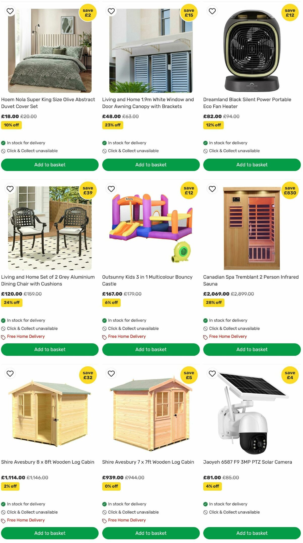 Homebase Offers from 3 July