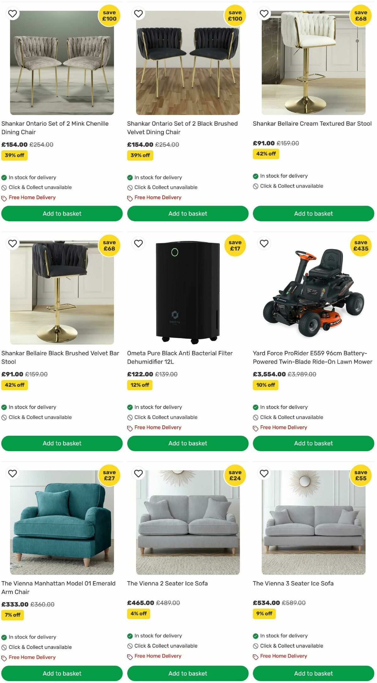 Homebase Offers from 3 July