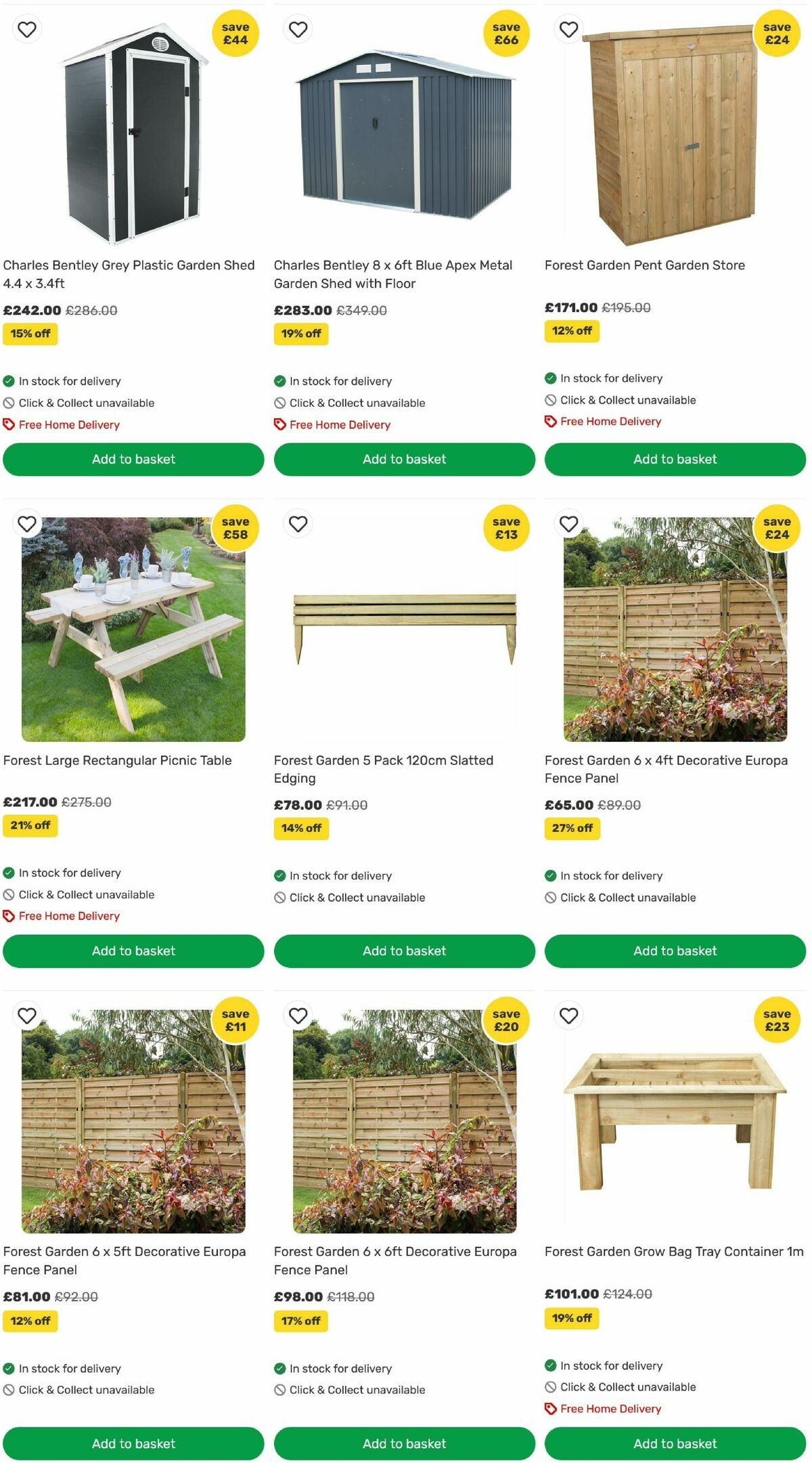 Homebase Offers from 3 July