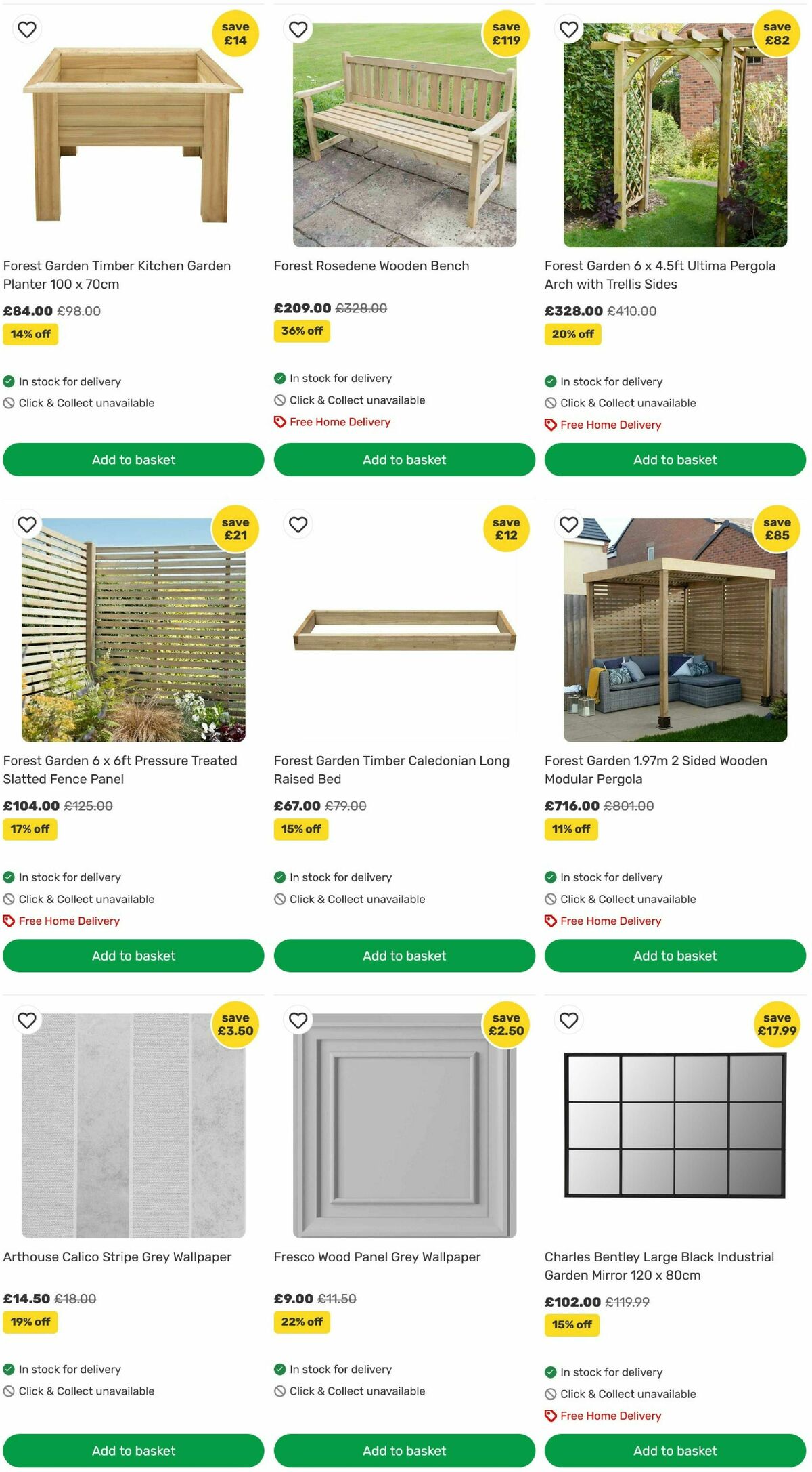 Homebase Offers from 3 July