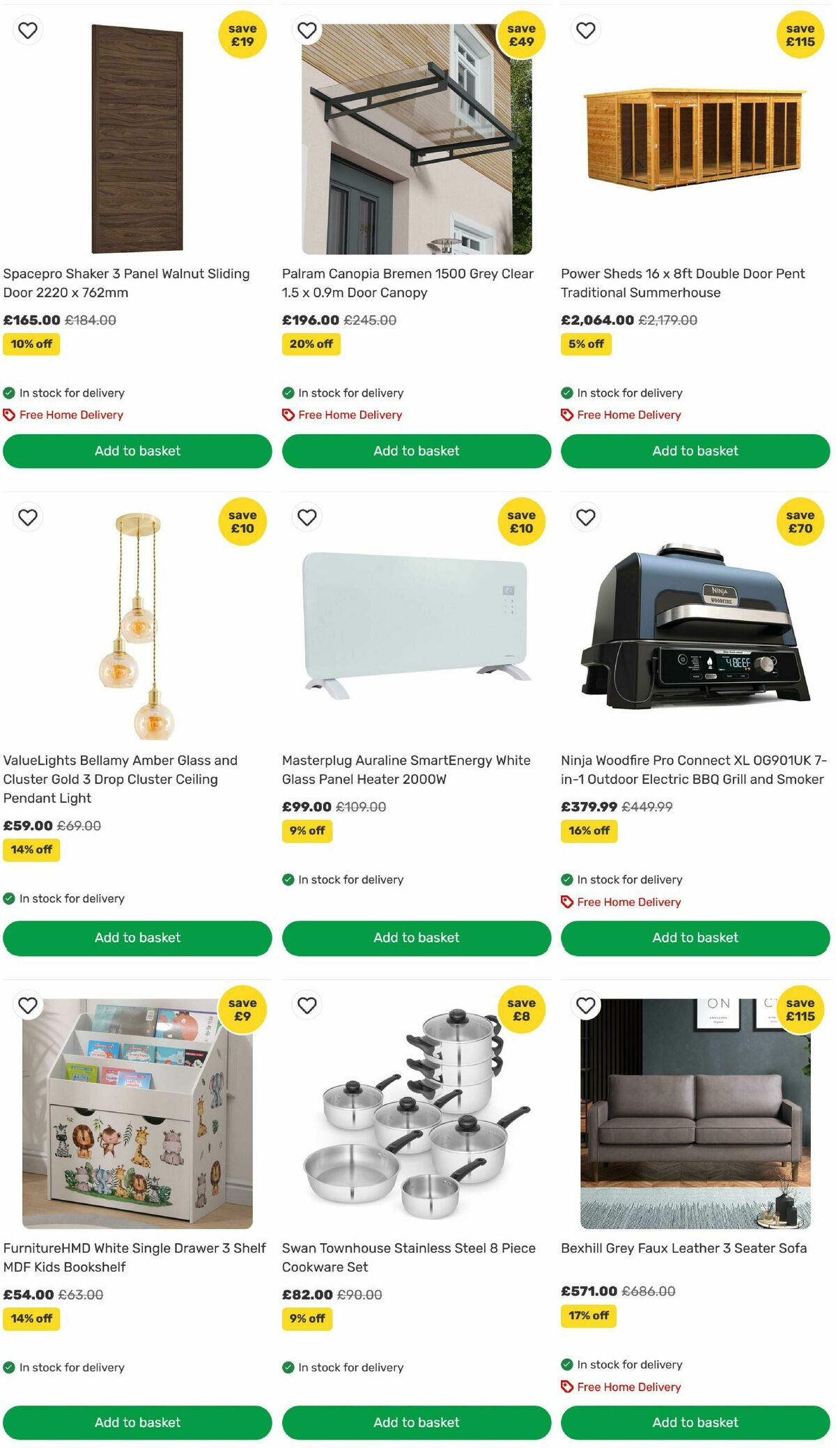 Homebase Offers from 21 July