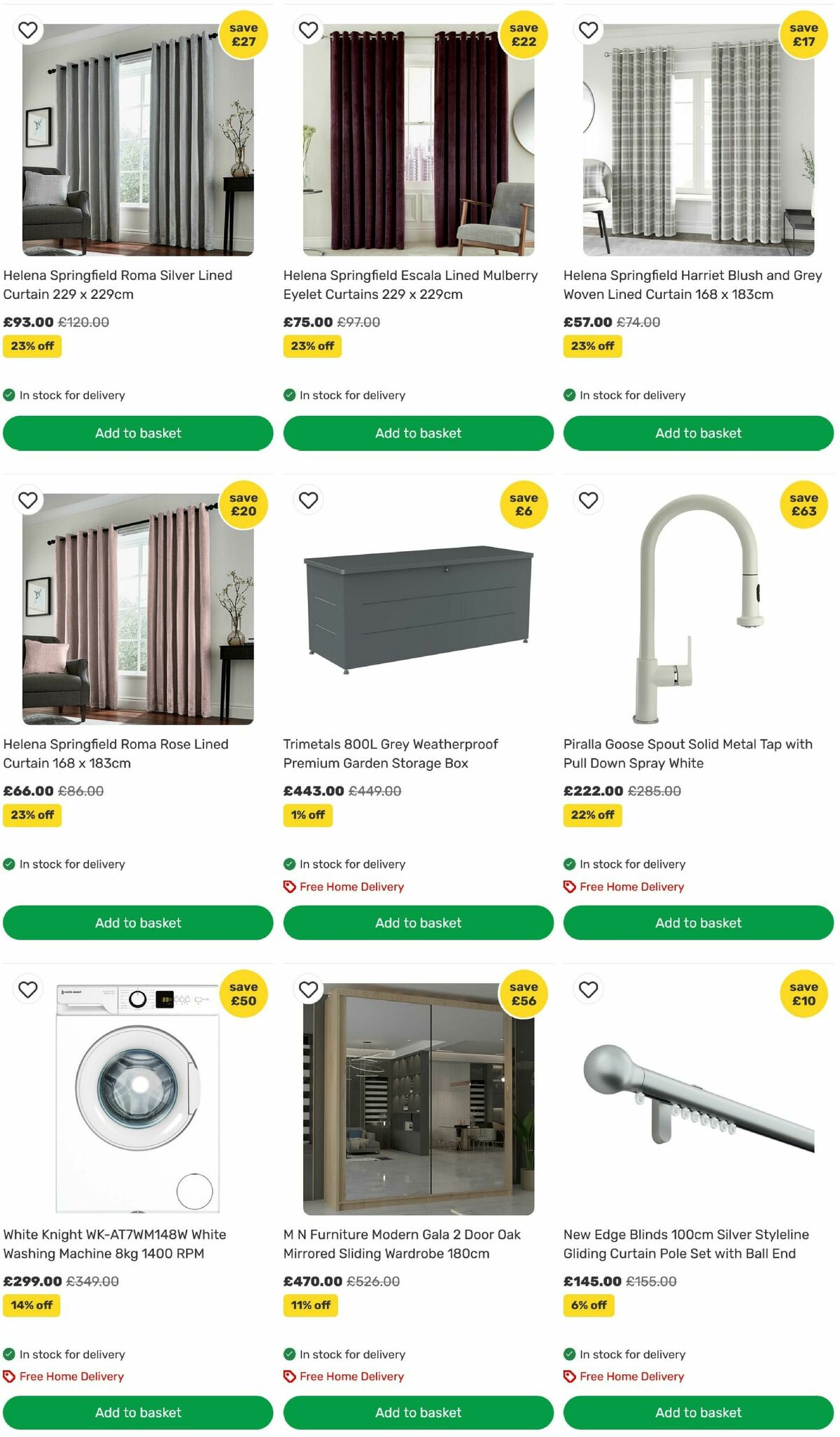 Homebase Offers from 21 July