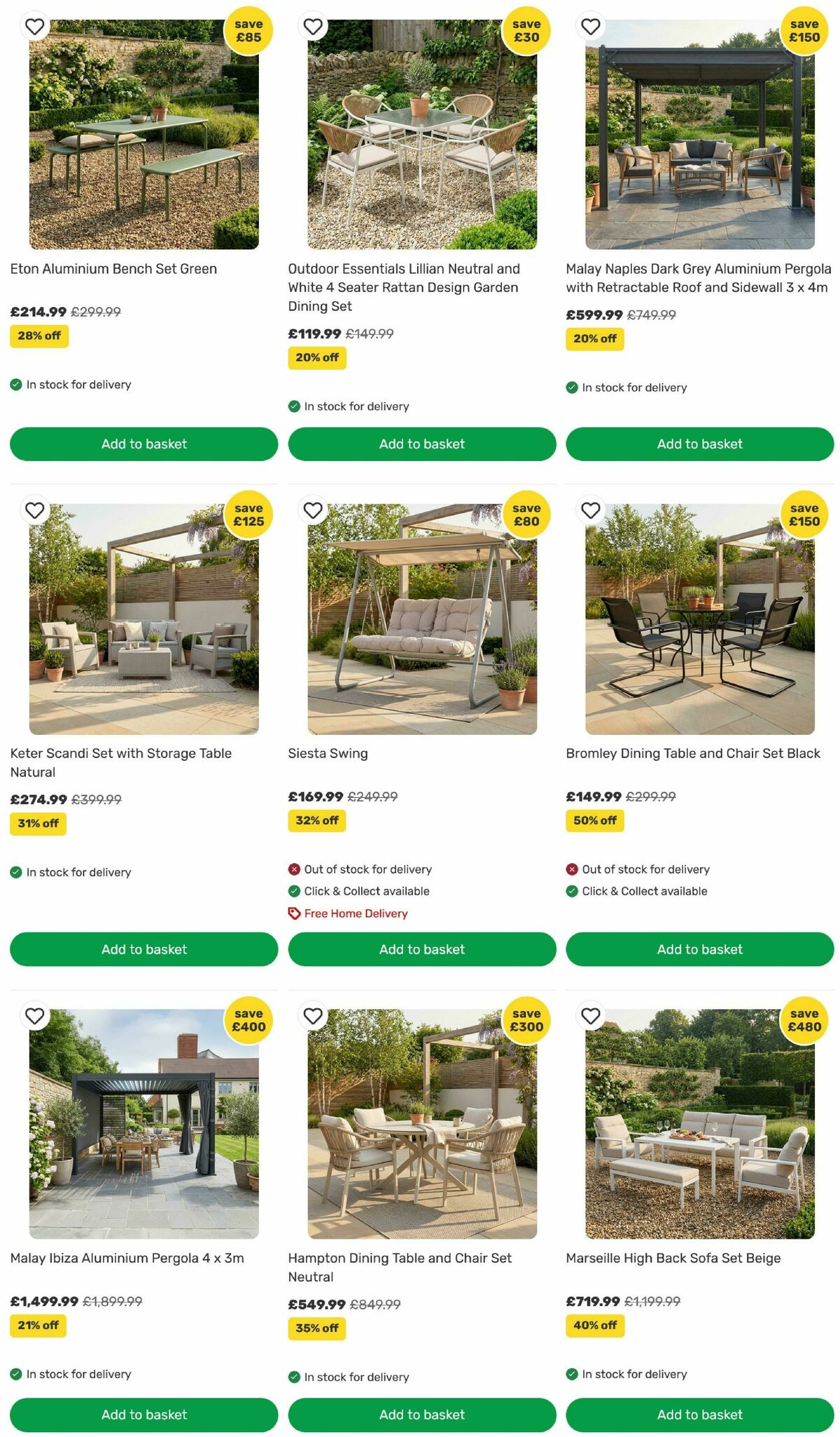 Homebase Offers from 21 July