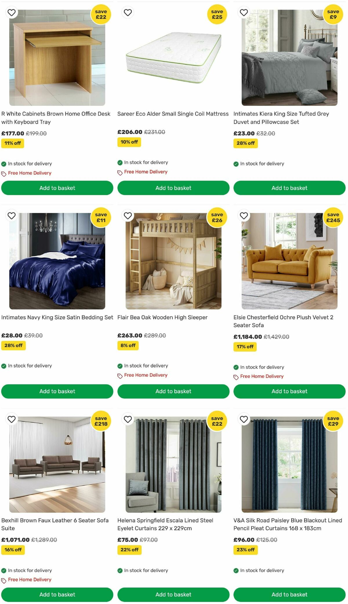 Homebase Offers from 21 July