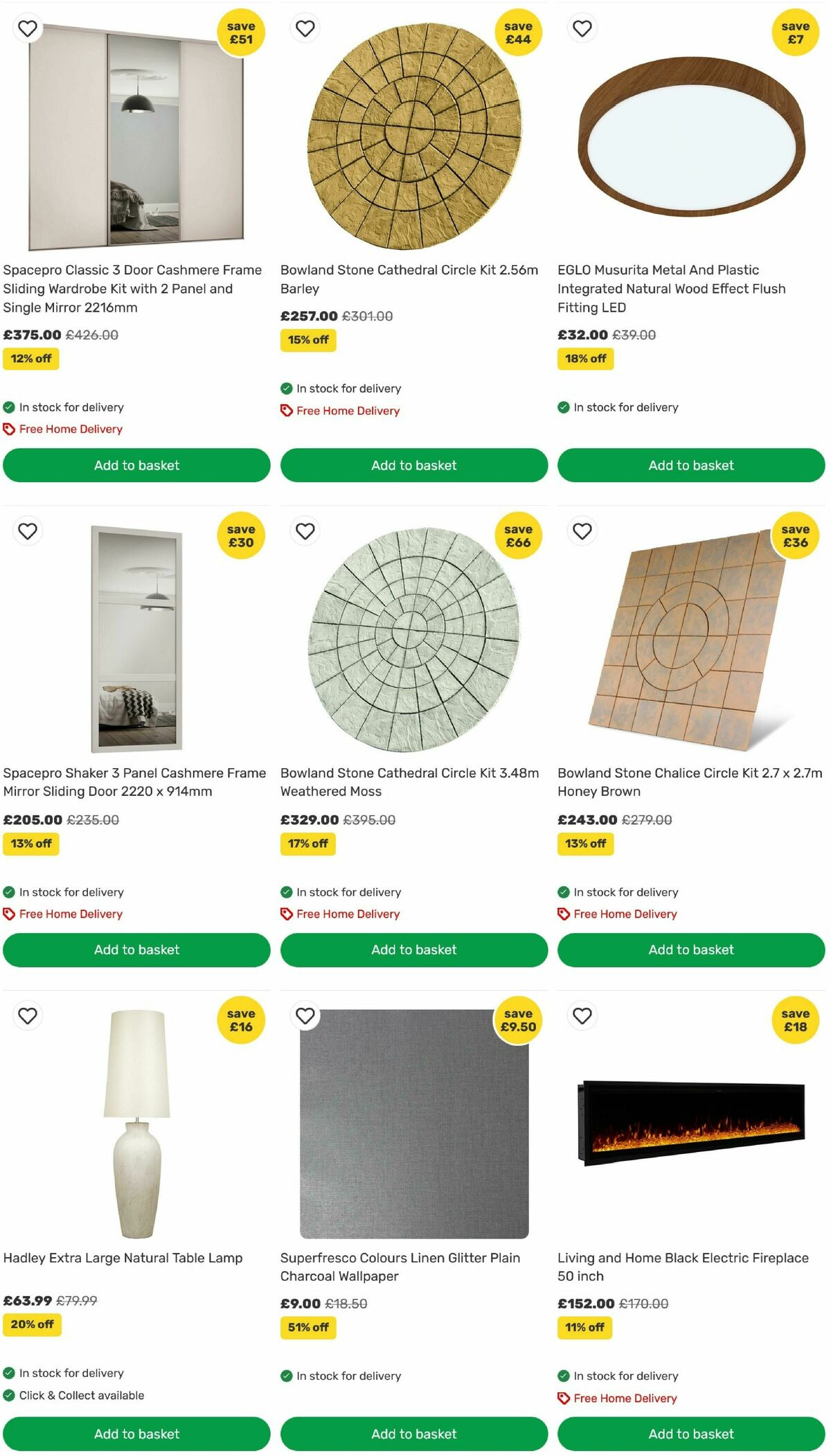 Homebase Offers from 21 July