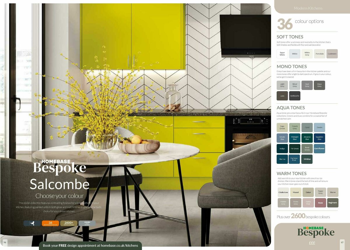 Homebase Kitchens Brochure Offers from 1 July