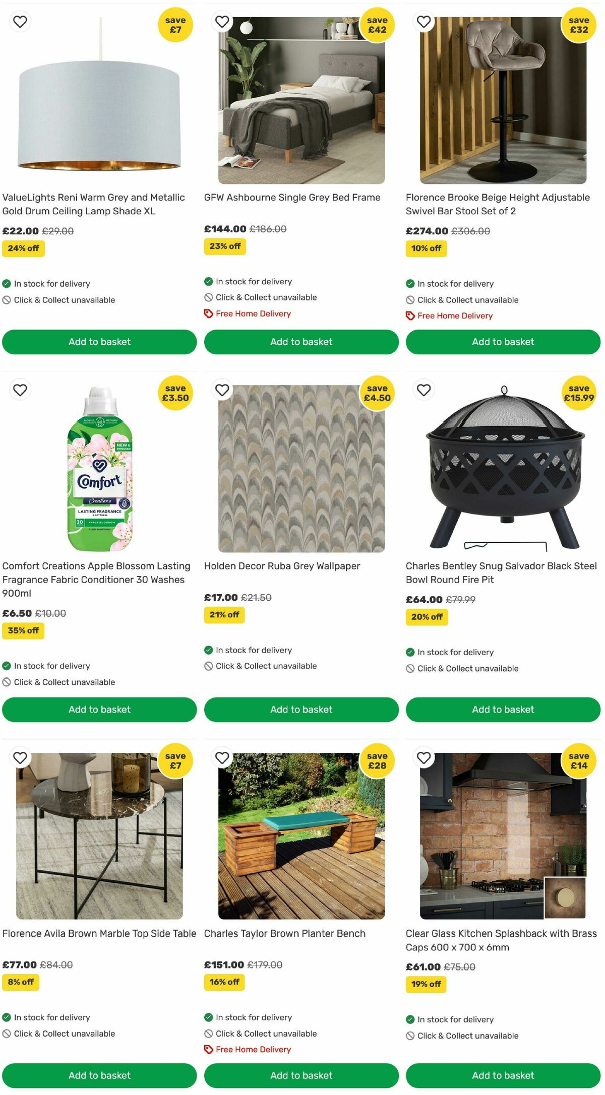 Homebase Offers from 12 August