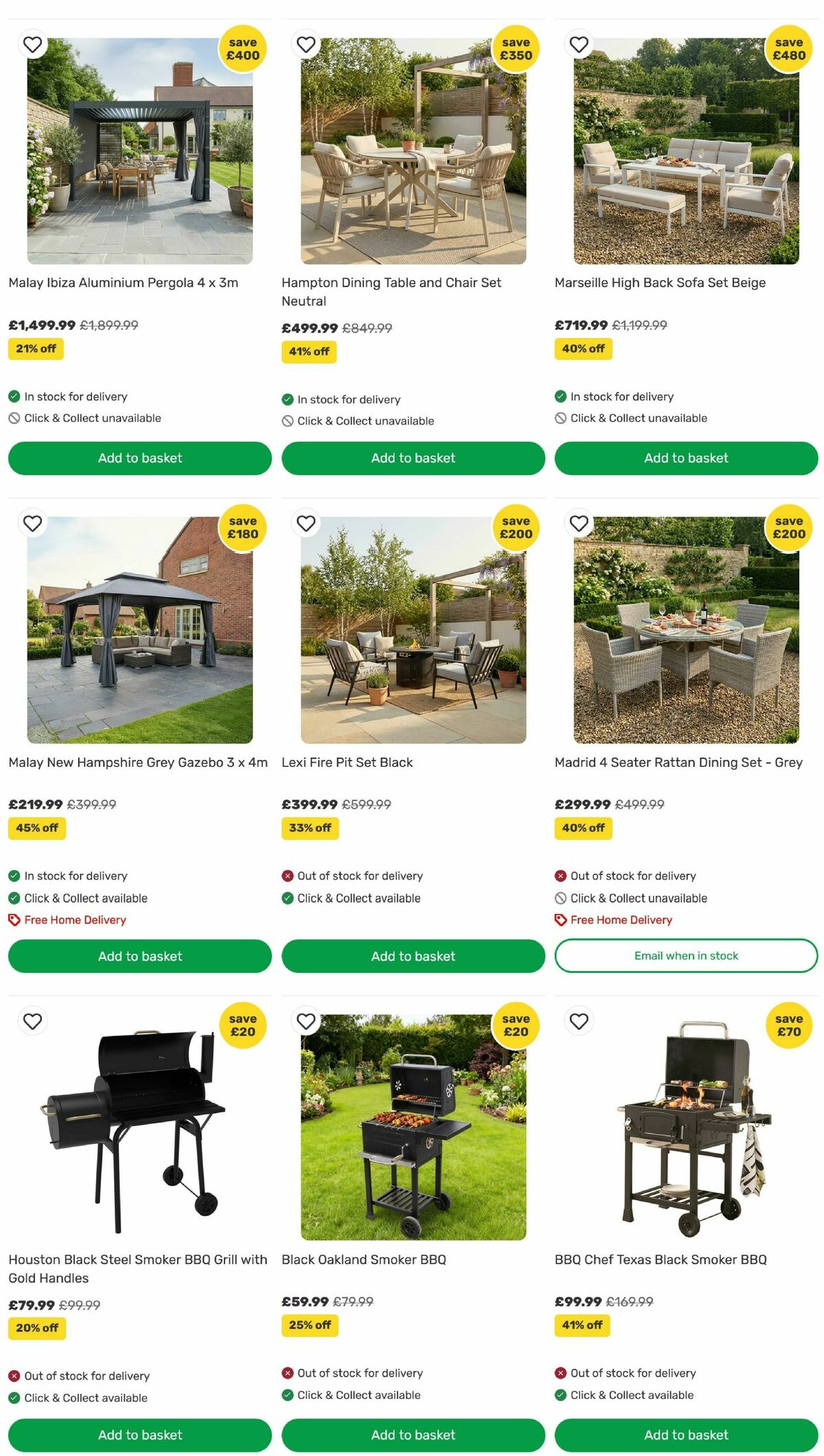 Homebase Offers from 12 August