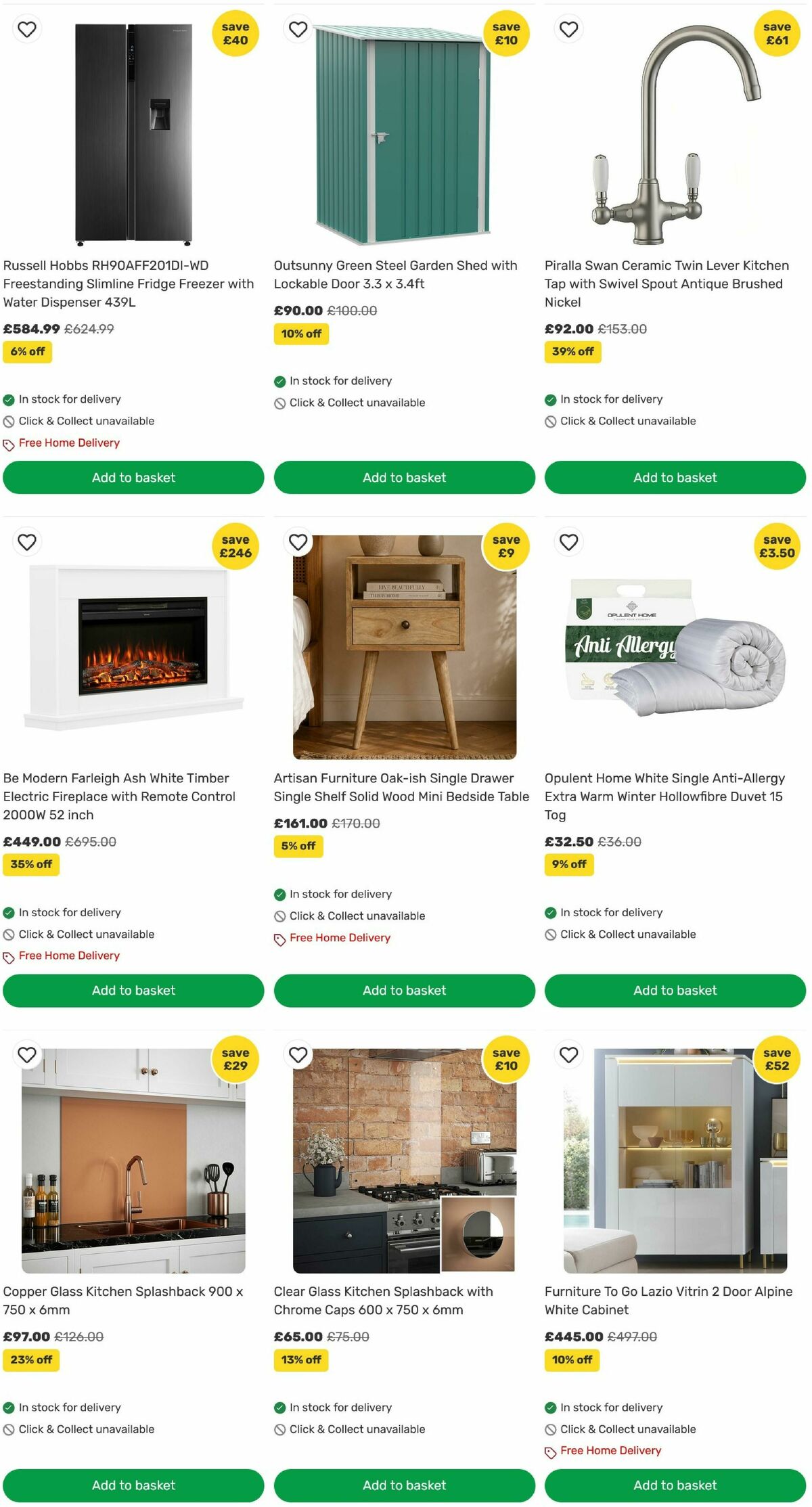 Homebase Offers from 12 August