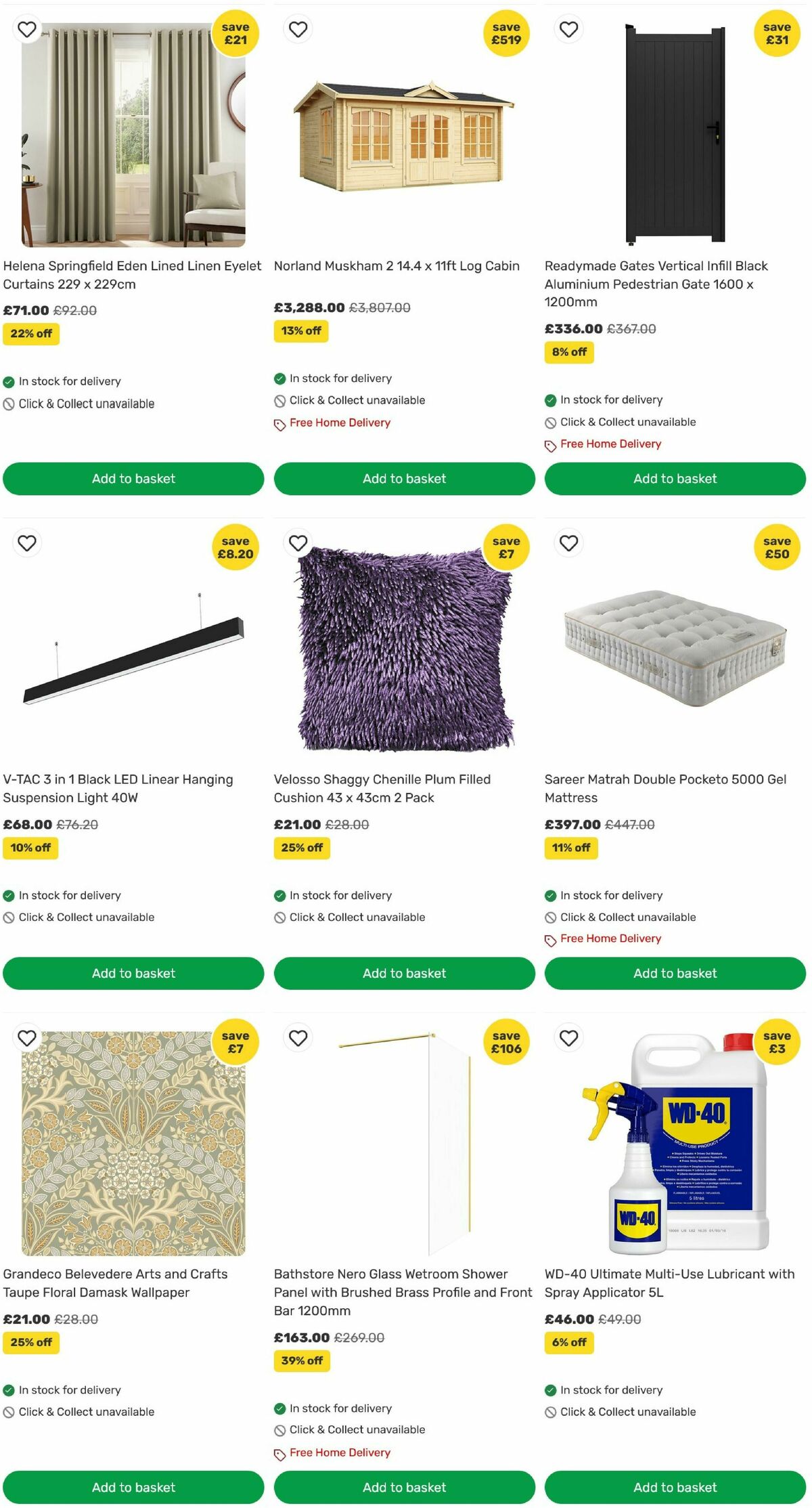 Homebase Offers from 12 August