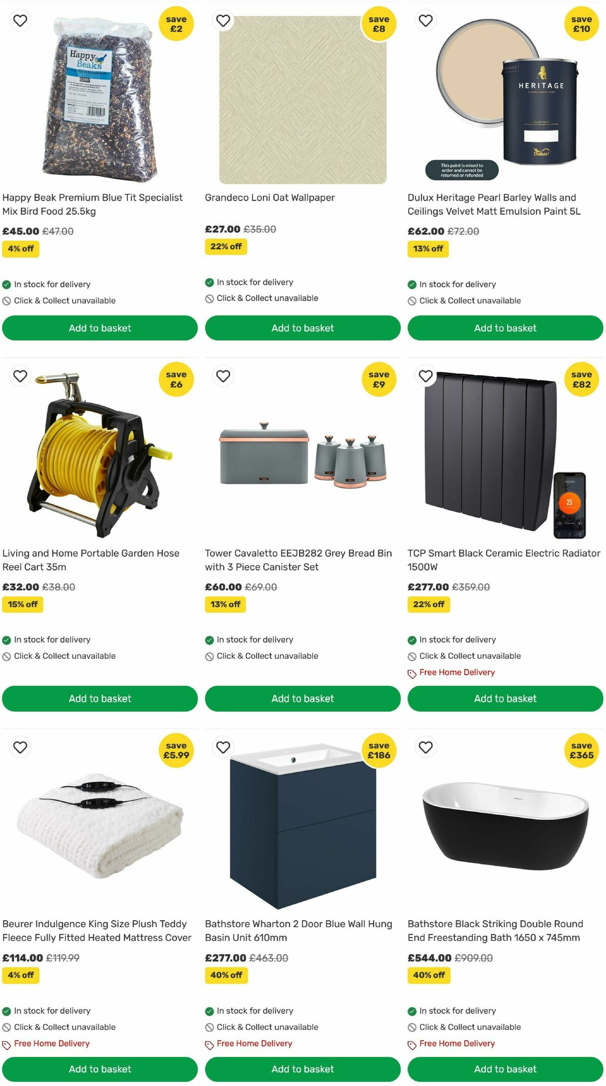 Homebase Offers from 12 August