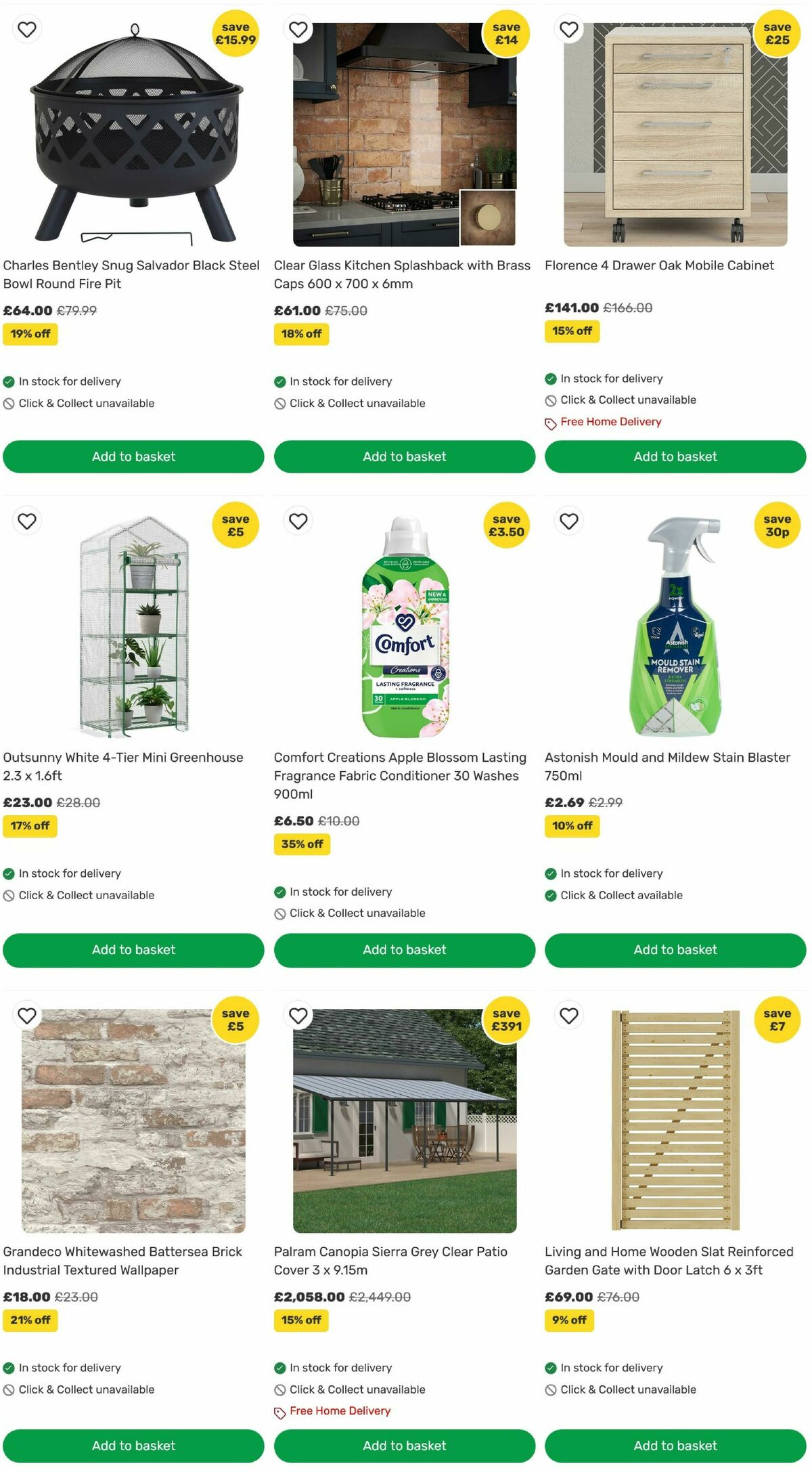 Homebase Offers from 12 August