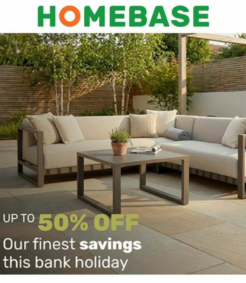 Homebase Offers from 27 August