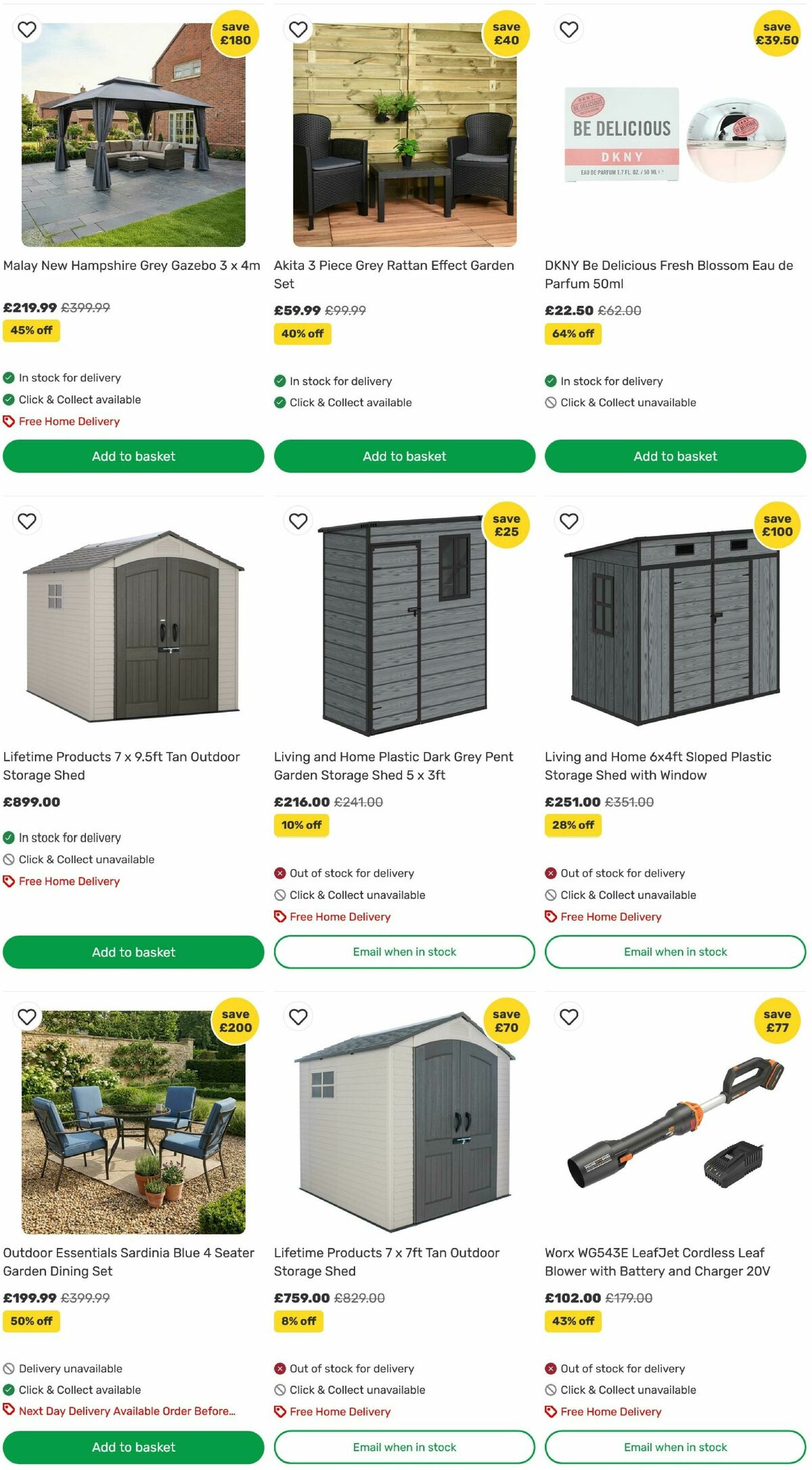 Homebase Offers from 27 August