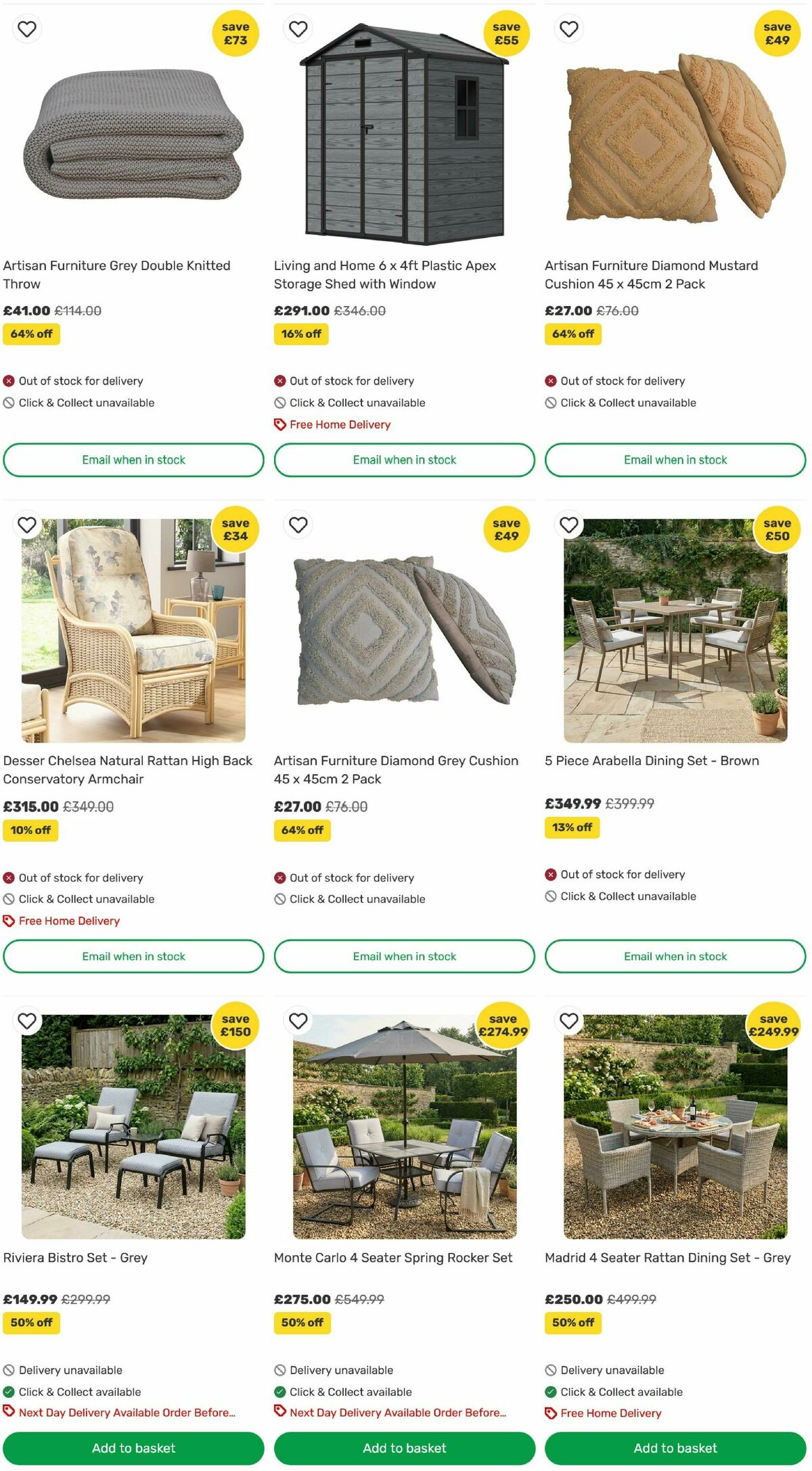 Homebase Offers from 27 August