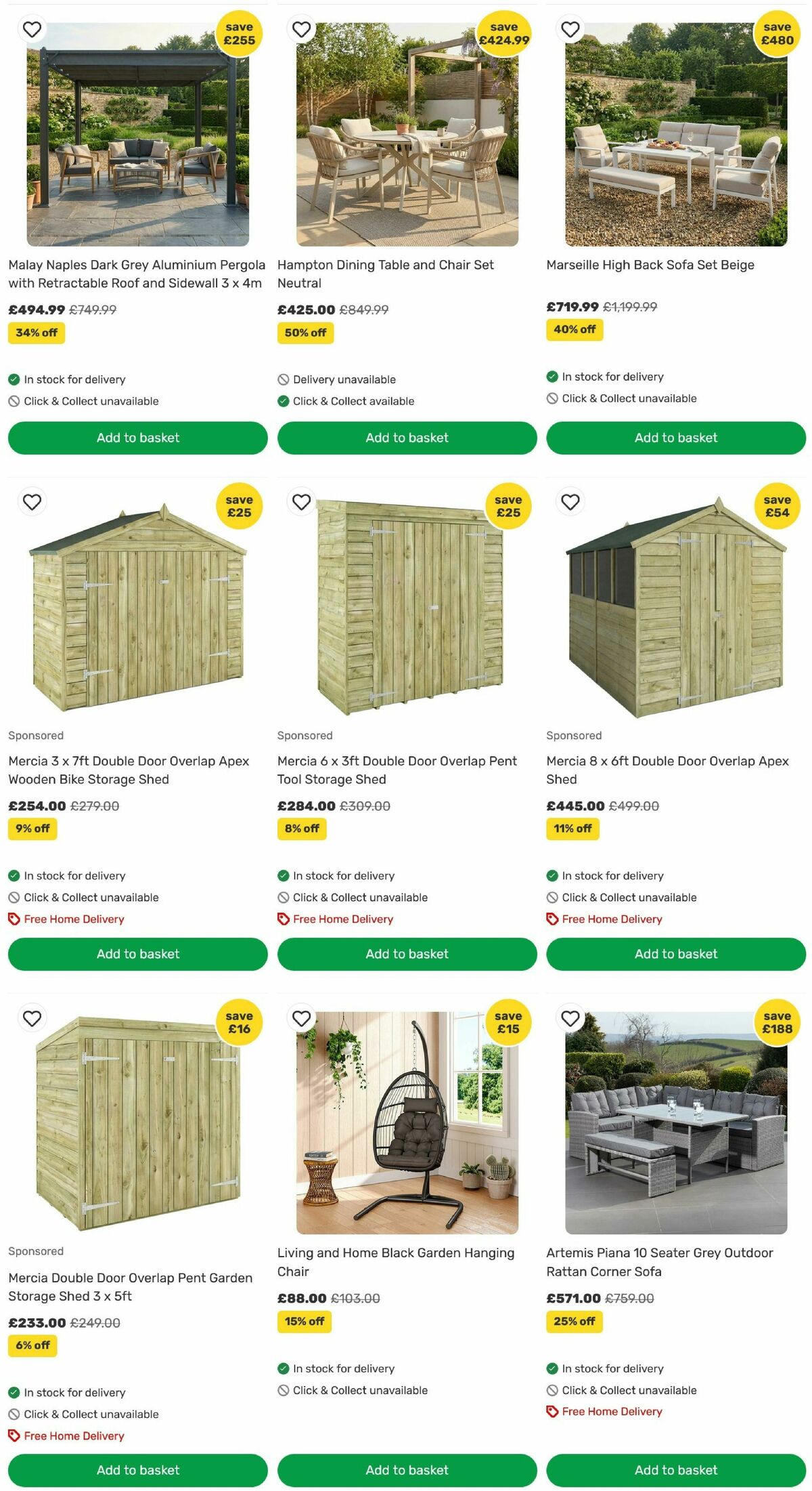 Homebase Offers from 27 August