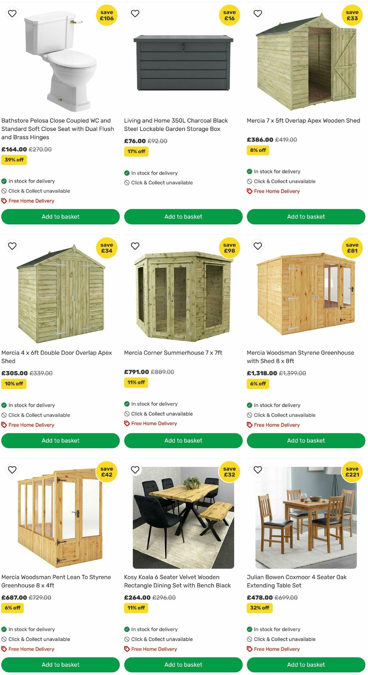Homebase Offers from 27 August