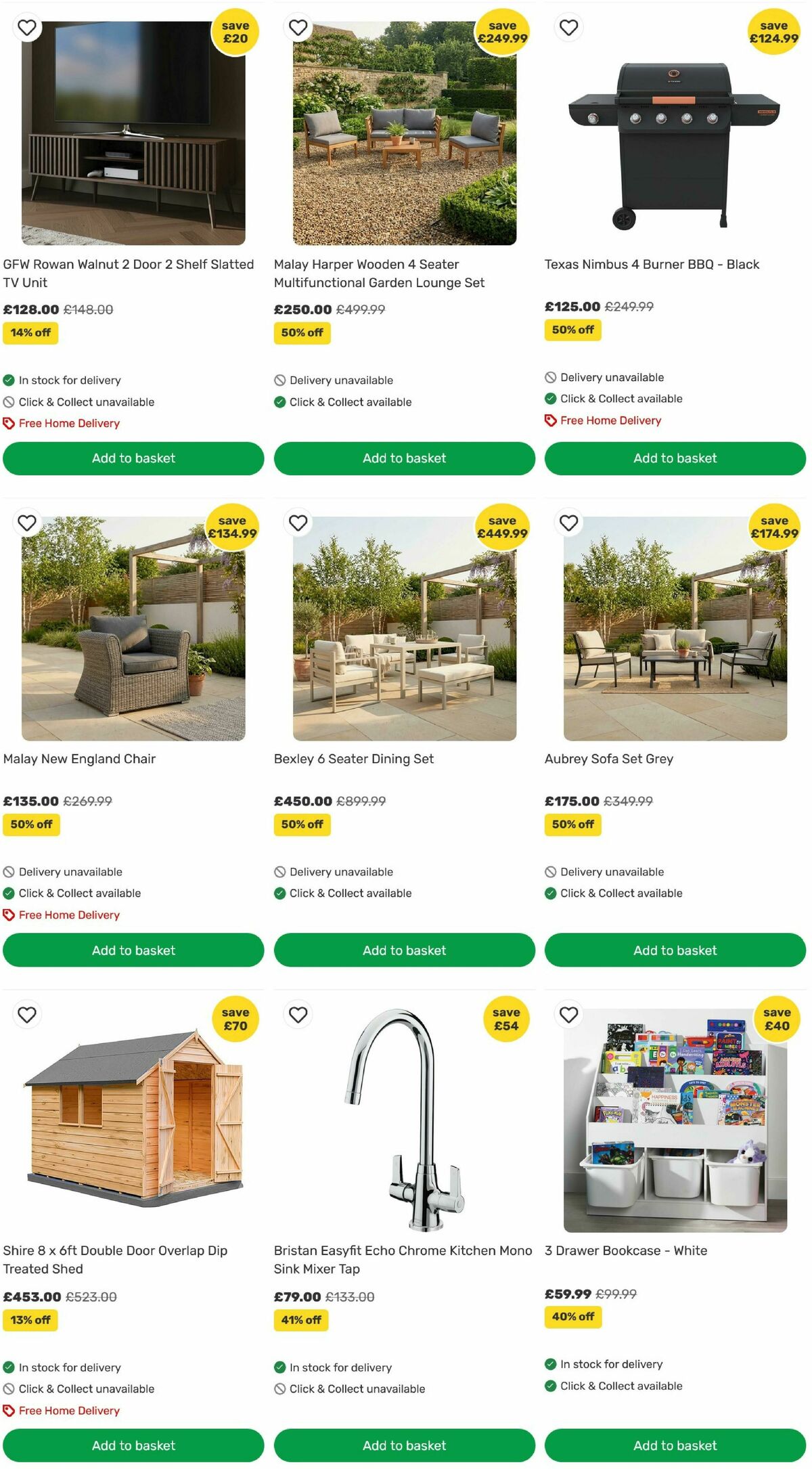 Homebase Offers from 27 August