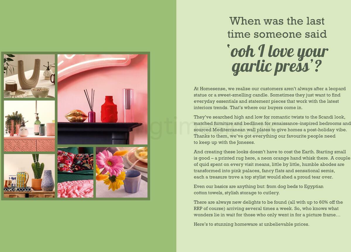 Homesense Offers from 28 January