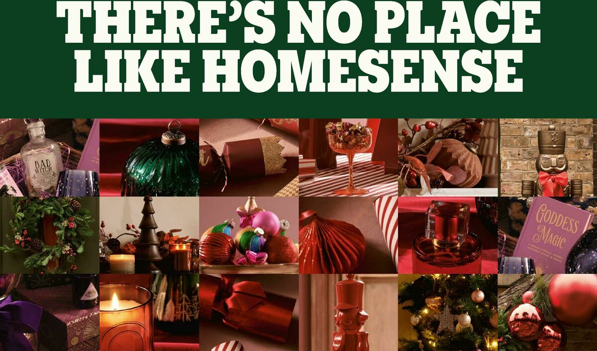 Homesense Christmas Offers from 1 September