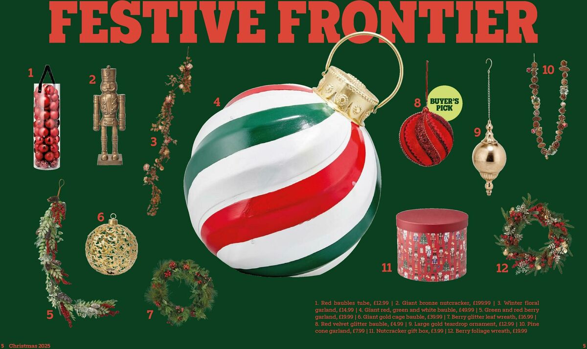 Homesense Christmas Offers from 1 September