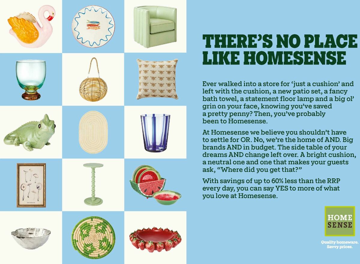 Homesense Offers from 11 January
