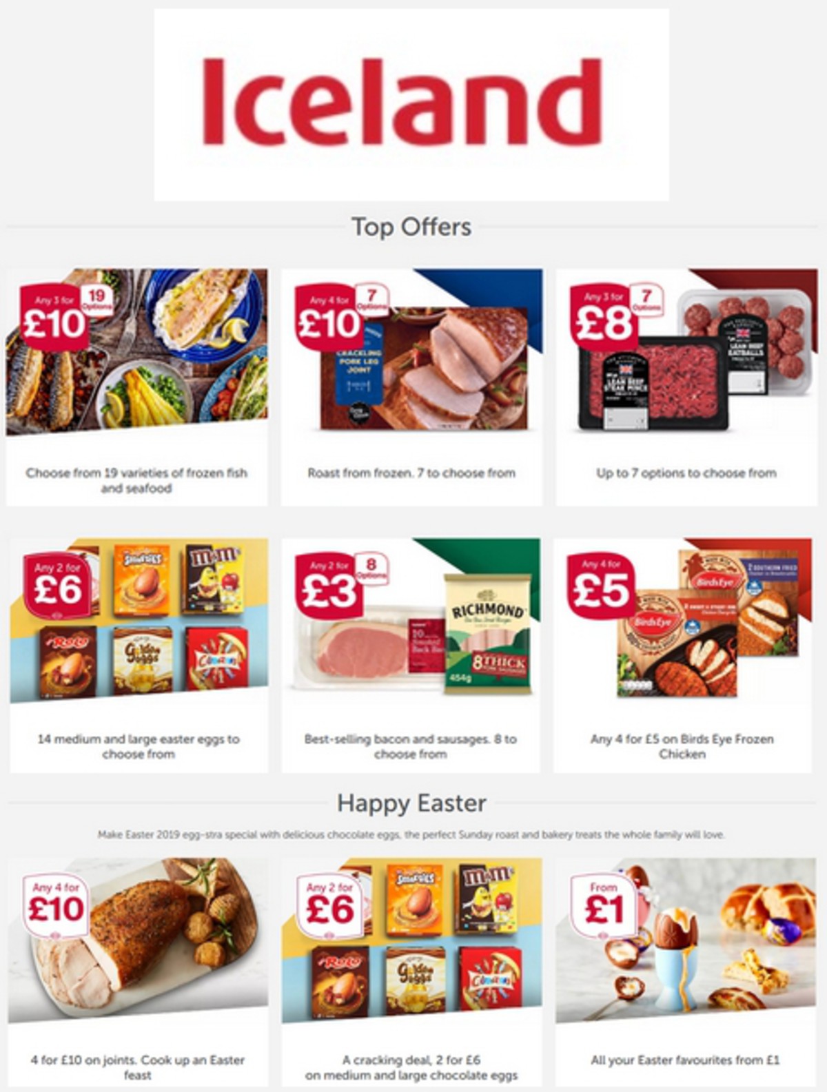 Iceland Offers from 5 April