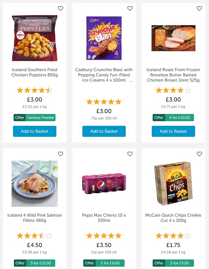 Iceland Offers from 24 May