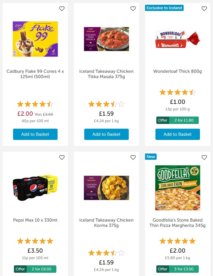 Iceland Offers from 24 May