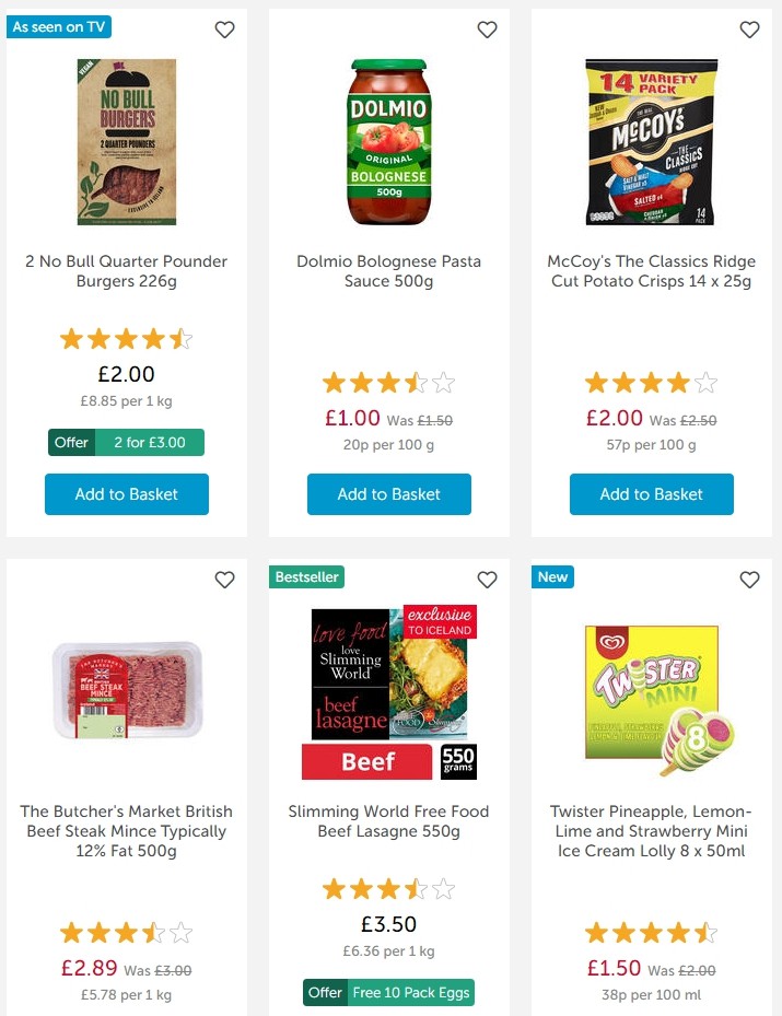 Iceland Offers from 14 June