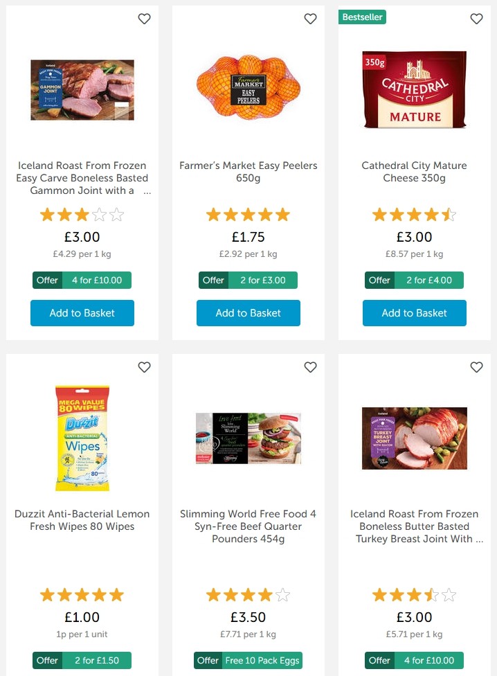 Iceland Offers from 14 June