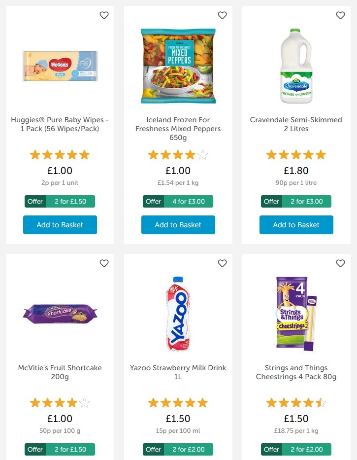 Iceland Offers from 14 June