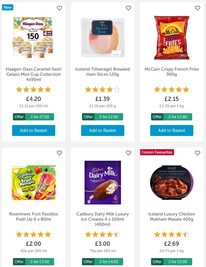 Iceland Offers from 14 June