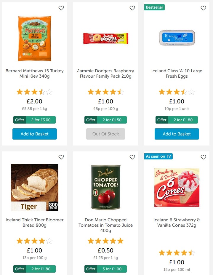 Iceland Offers from 14 June