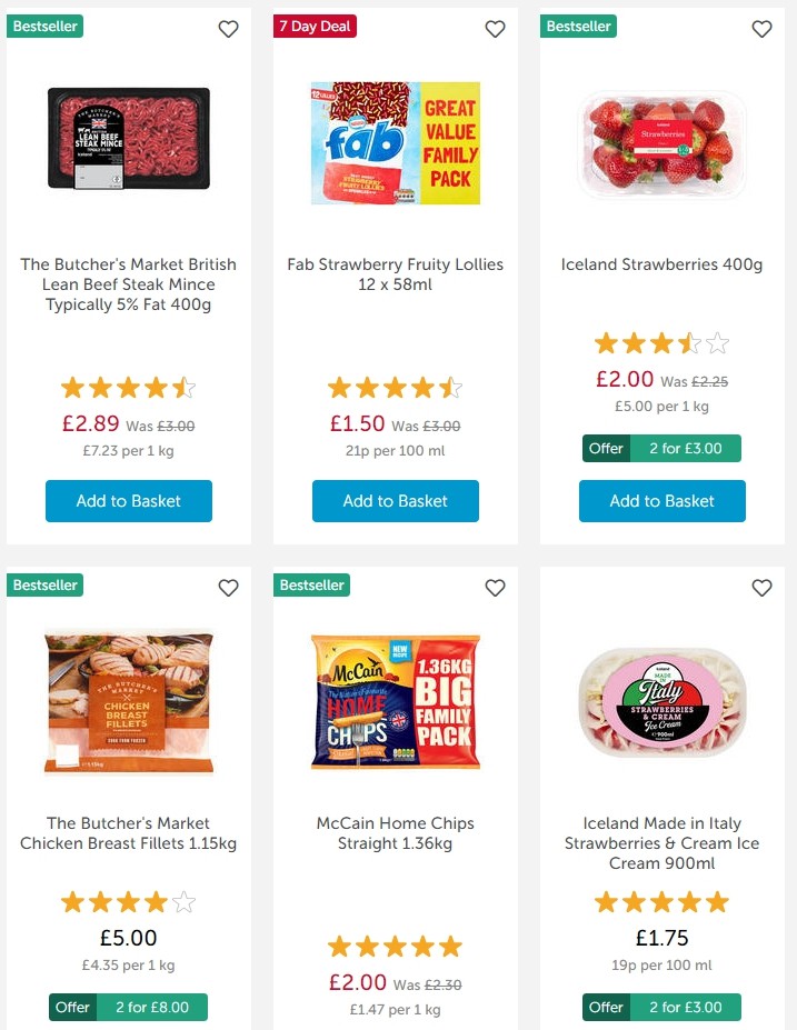 Iceland Offers from 26 July