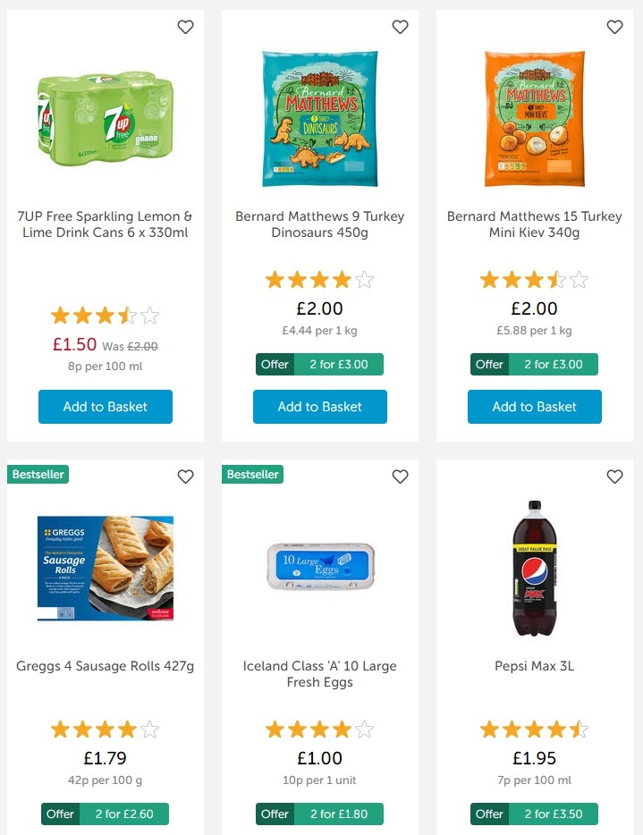 Iceland Offers from 26 July