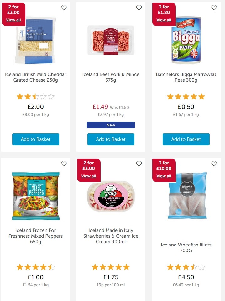 Iceland Offers from 9 August