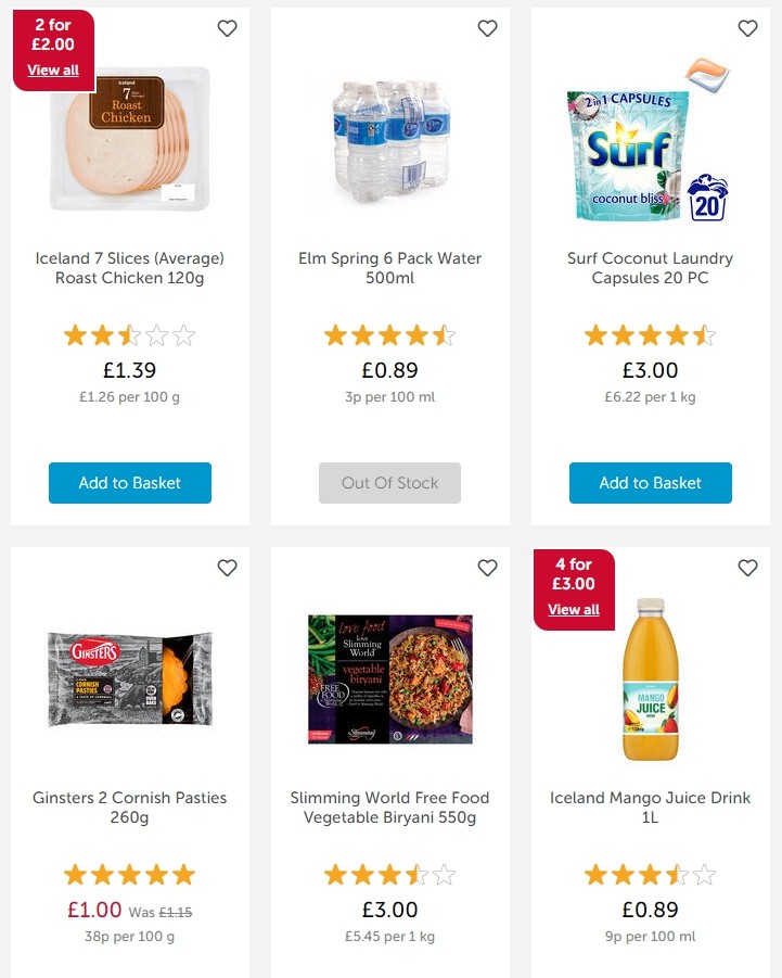 Iceland Offers from 9 August