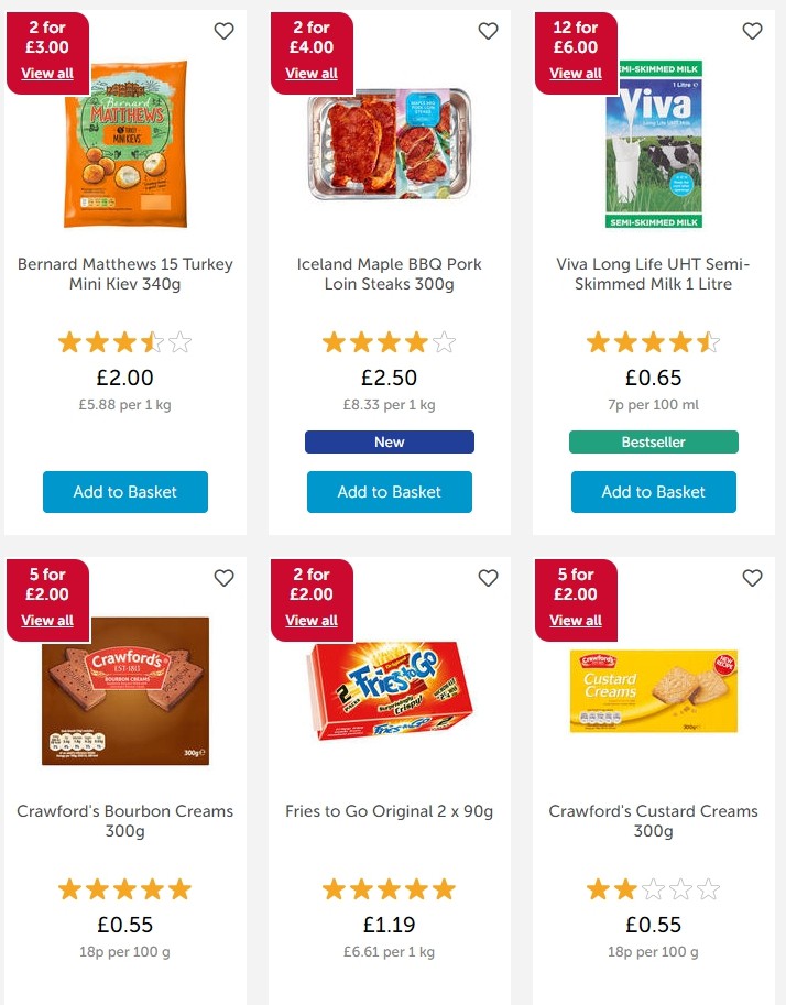 Iceland Offers from 9 August