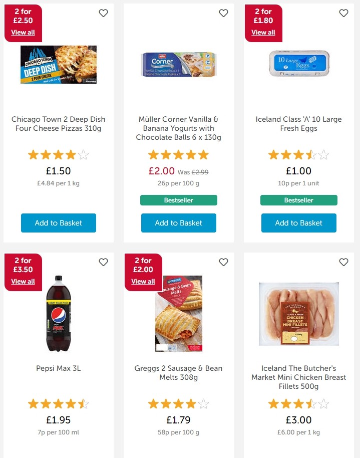 Iceland Offers from 9 August