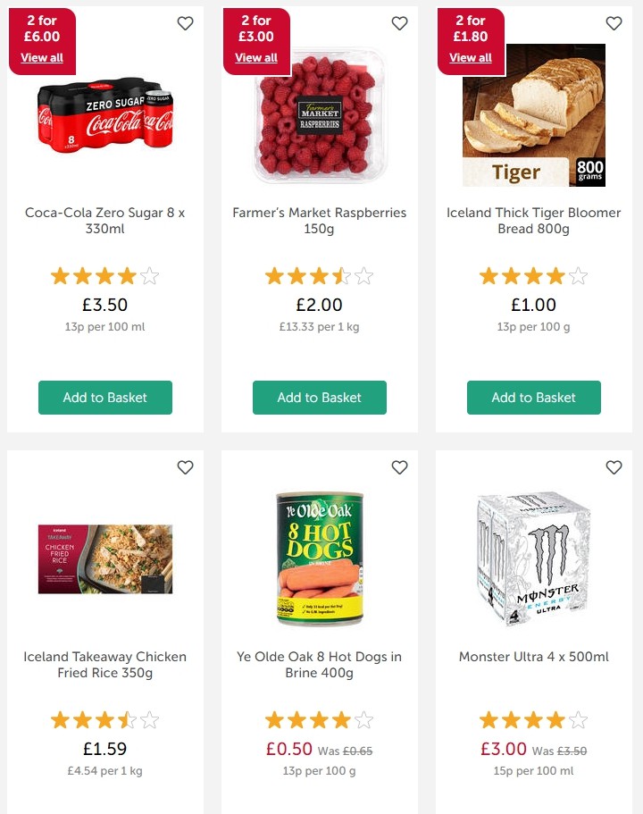 Iceland Offers from 30 August