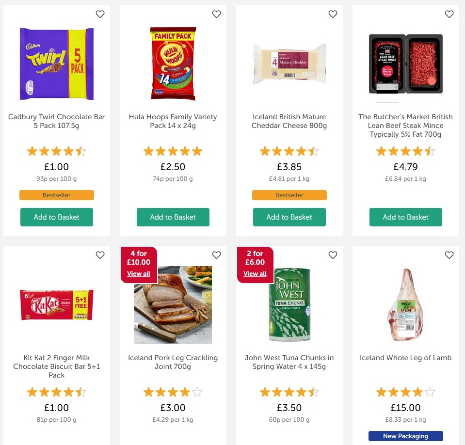 Iceland Offers from 27 September