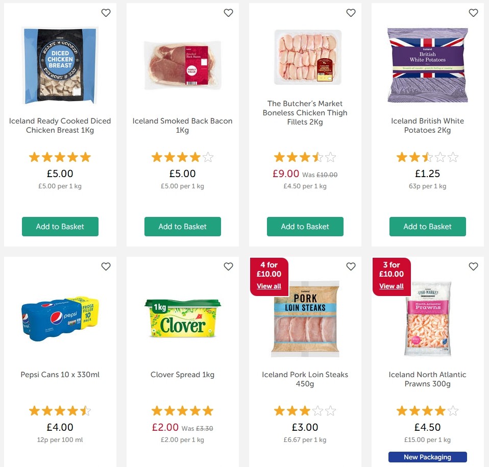 Iceland Offers from 27 September