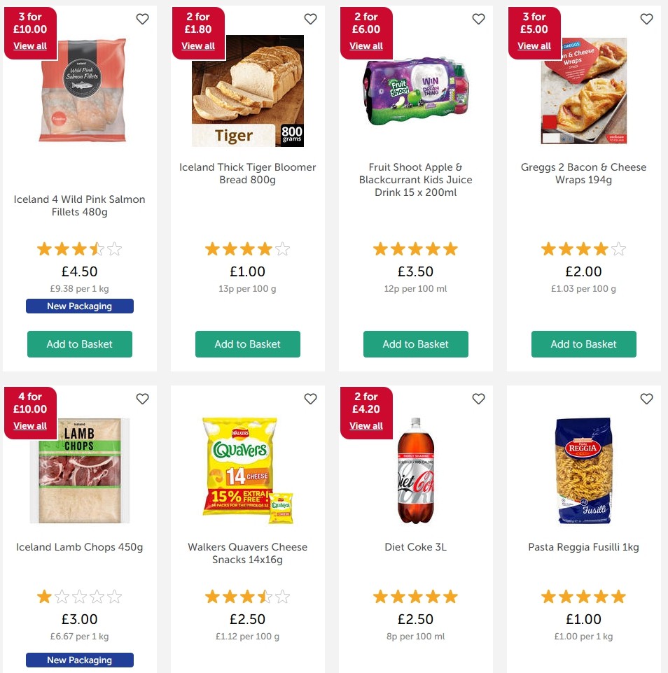 Iceland Offers from 27 September