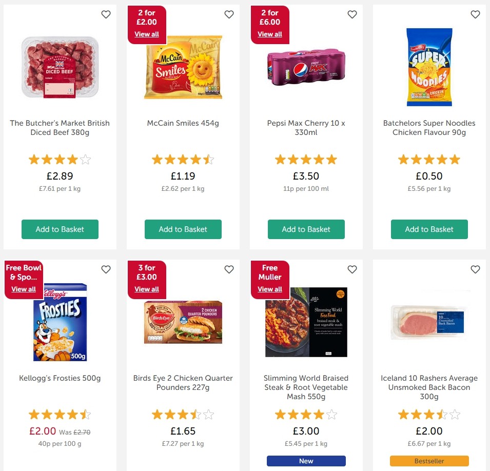 Iceland Offers from 27 September