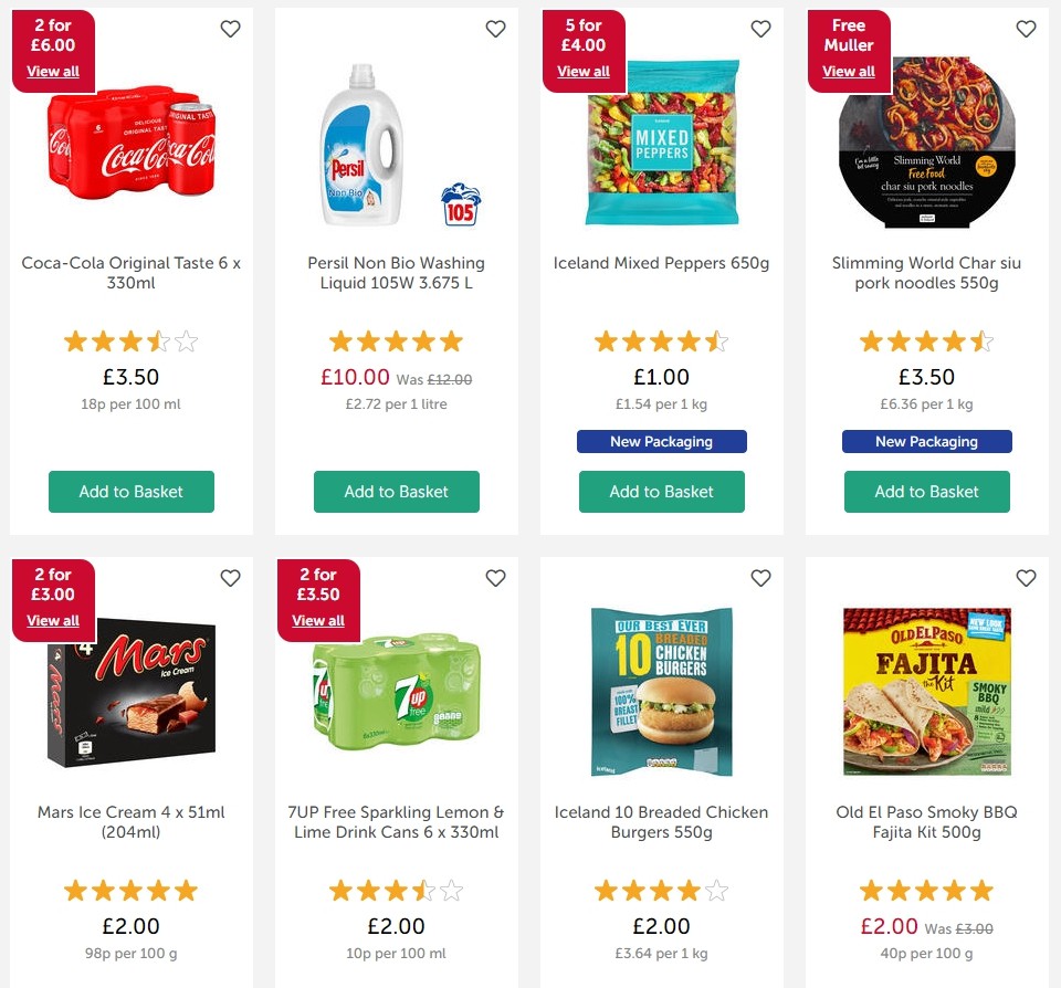 Iceland Offers from 27 September