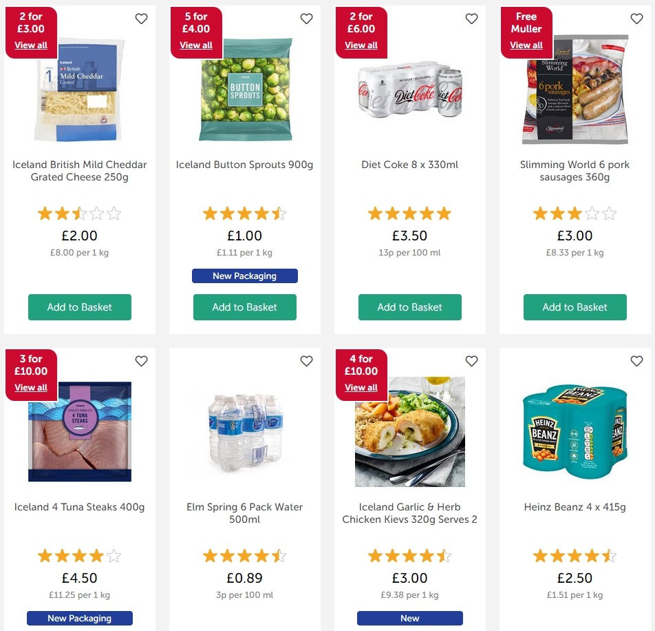 Iceland Offers from 27 September