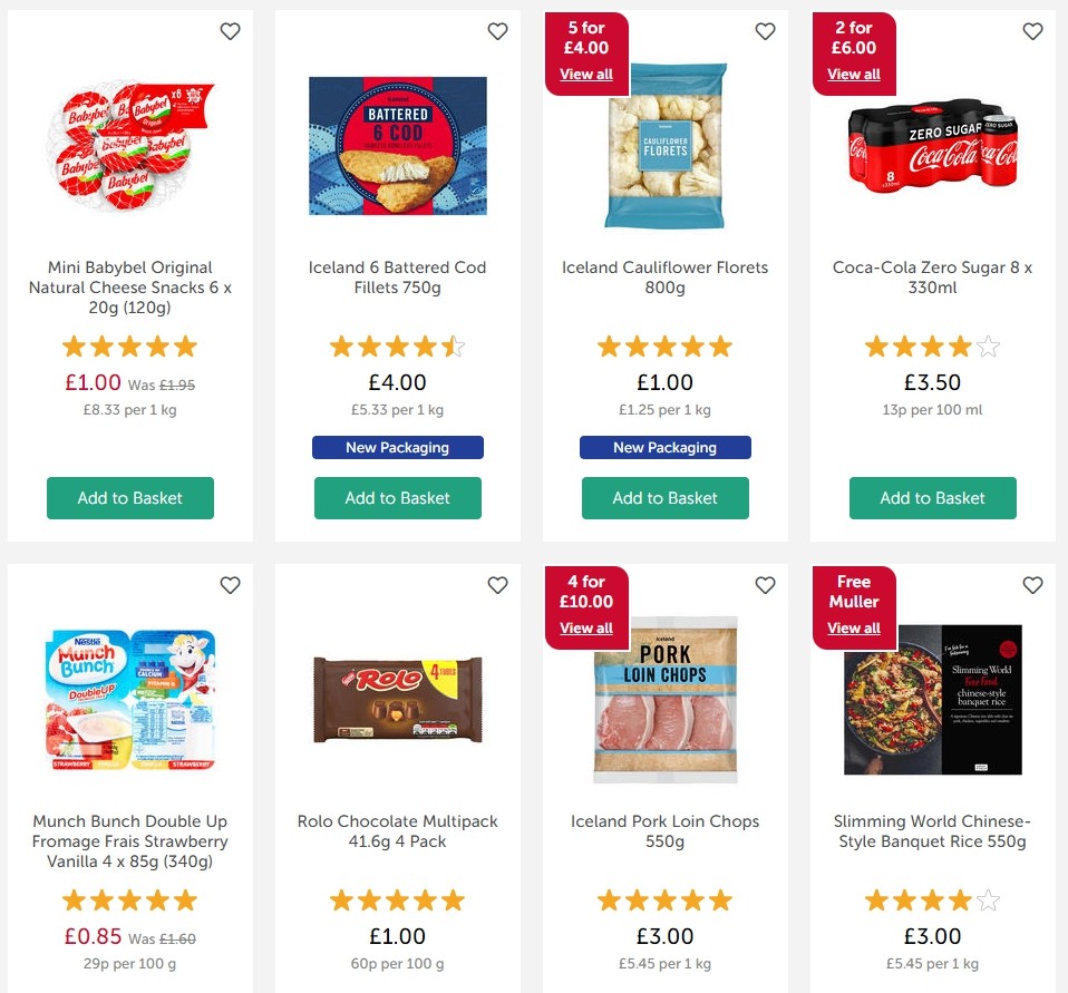 Iceland Offers from 27 September