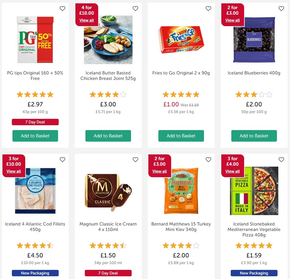 Iceland Offers from 27 September